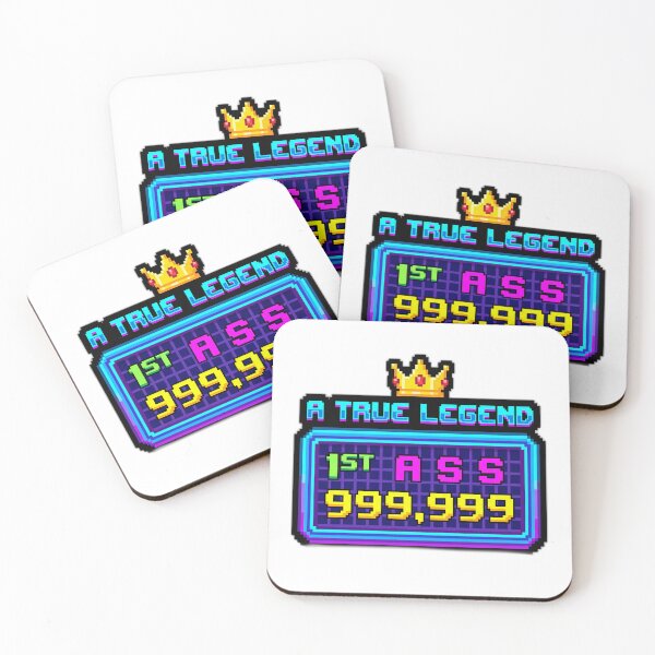 Item preview, A True Legend ASS High Score Arcade Nostalgia designed and sold by ryanguas.