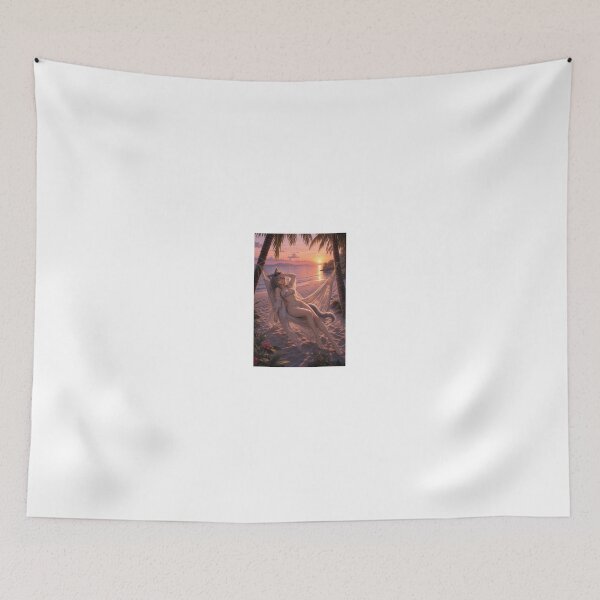Item preview, Fox Girl Relaxation at Sunset Beach designed and sold by CathryneDelamort.