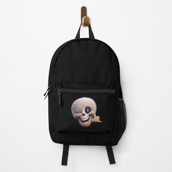 Item preview, "Stay Chill" 3D Skull Graphic: Fluffy Winking Skeleton with Call Me Hand designed and sold by GrimNest.
