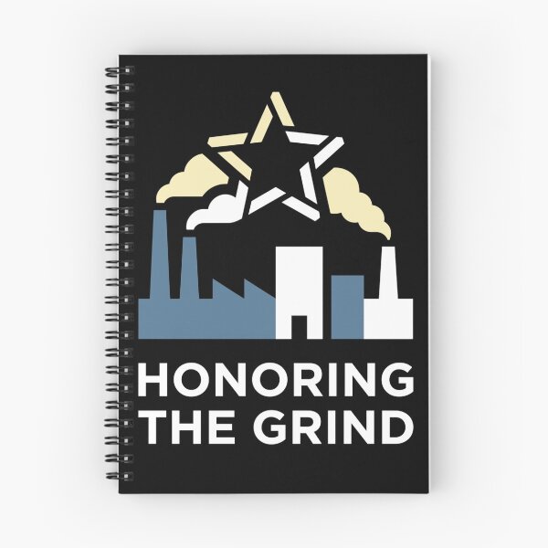 Item preview, Honoring The Grind Factory Industrial Blue Collar Labor Day designed and sold by TeNovaStudio.