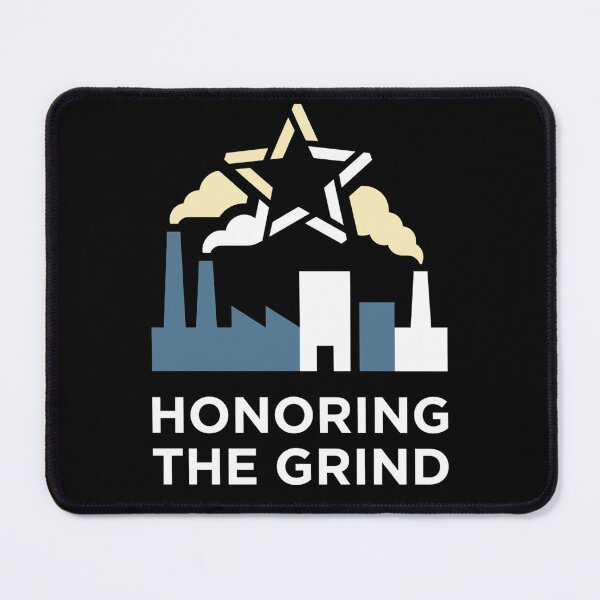 Item preview, Honoring The Grind Factory Industrial Blue Collar Labor Day designed and sold by TeNovaStudio.