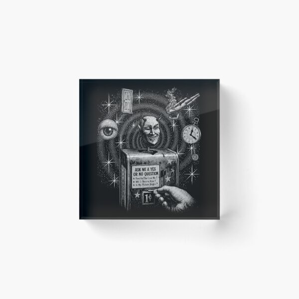 Item preview, Vintage Sci-Fi Devil Fortune Machine retro television designed and sold by monstermangraphic.