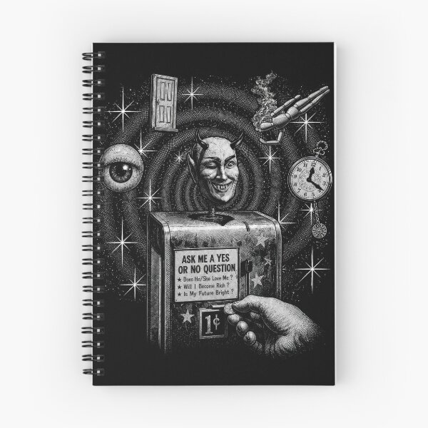 Item preview, Vintage Sci-Fi Devil Fortune Machine retro television designed and sold by monstermangraphic.