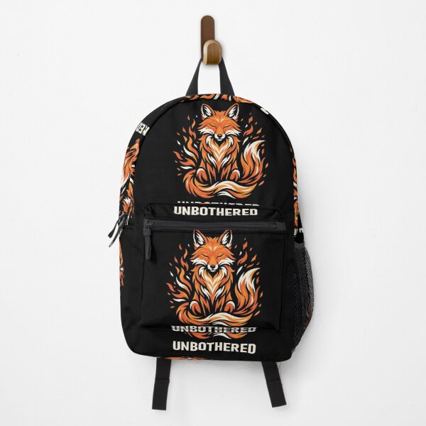 Item preview, Unbothered - Meditating Fox Flaming Vector Art Graphic designed and sold by ZUMERI.