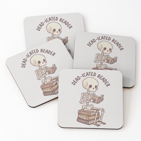 Item preview, Skeleton Dead-icated Reader designed and sold by Gkinoki.