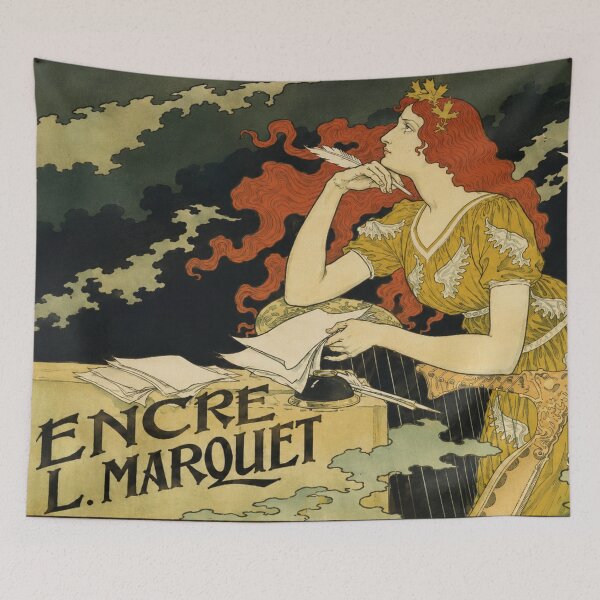 Item preview, Encre L. Marquet, La Meilleure de Toutes les Encres By Samuel Grasset - Vintage Art designed and sold by RickE.