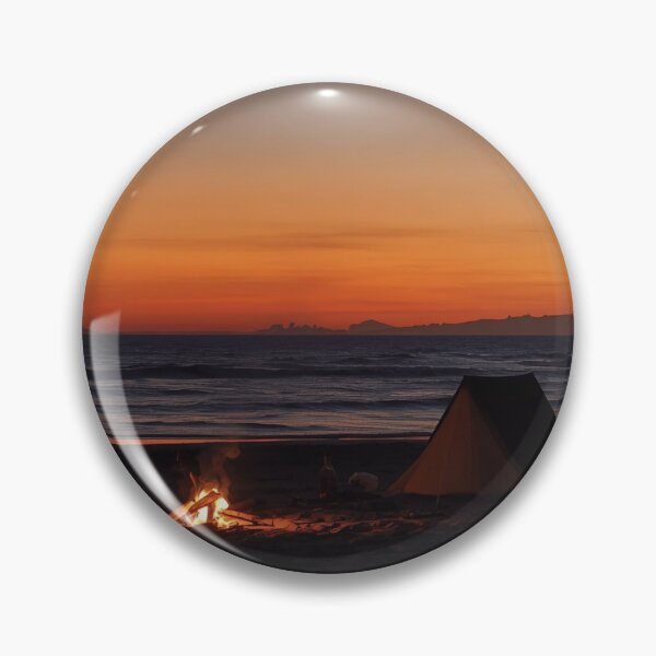 Item preview, Camping by the sea designed and sold by Natascha-Prints.