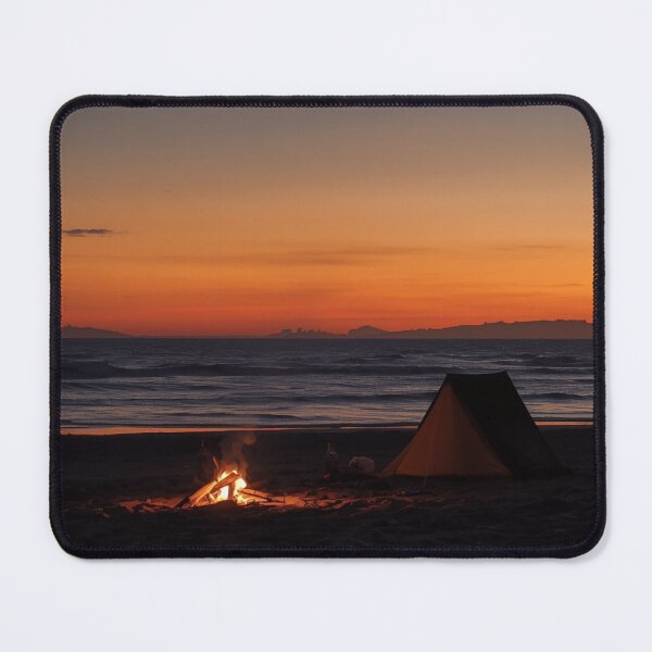 Item preview, Camping by the sea designed and sold by Natascha-Prints.