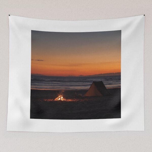Item preview, Camping by the sea designed and sold by Natascha-Prints.