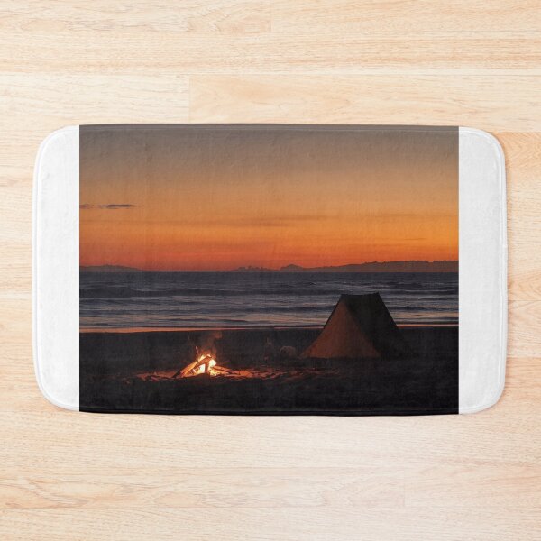 Item preview, Camping by the sea designed and sold by Natascha-Prints.