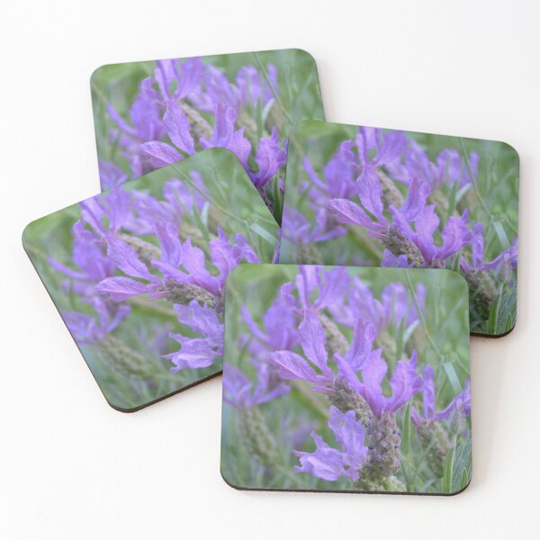 Item preview, Close Up of Vivid Purple Lavender designed and sold by MiraNadaPrints.