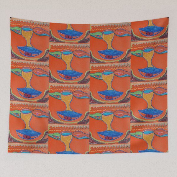 Item preview,  Ajna Vision - Tribal Orange  designed and sold by energyoflove333.
