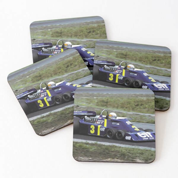 Item preview, Jody Scheckter in his Tyrrell Six Wheeler Poster – P34 Legend designed and sold by Road To Track.