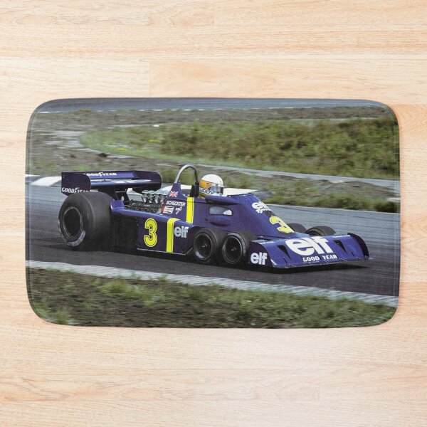 Item preview, Jody Scheckter in his Tyrrell Six Wheeler Poster – P34 Legend designed and sold by Road To Track.