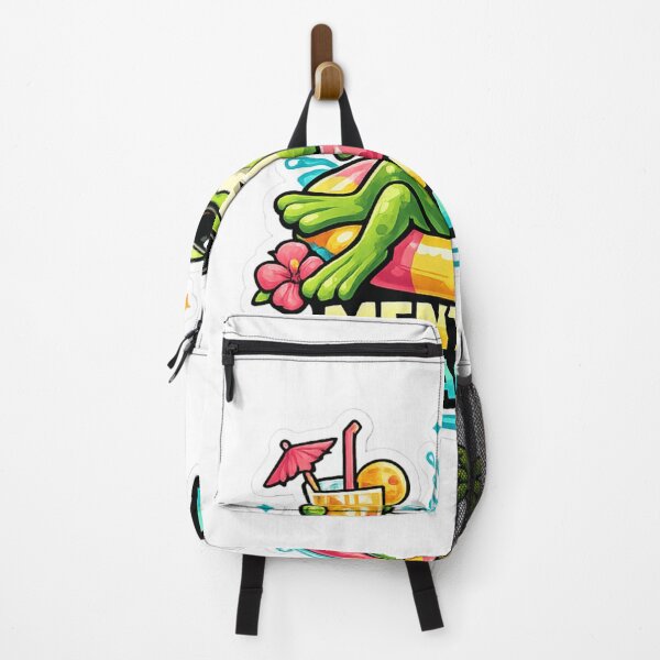 Item preview, Mentally On Vacation Frog Sticker designed and sold by Herodestroyer.