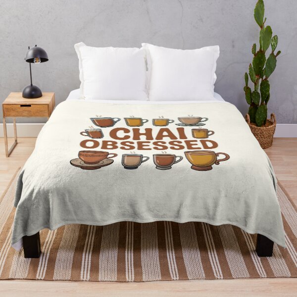 Item preview, Chai Obsessed – Cute Tea Lover Pattern Design designed and sold by Swati Art Shop.