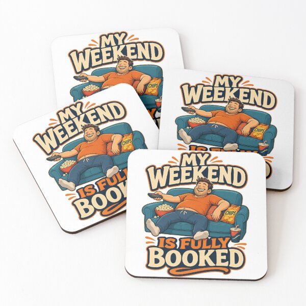 Item preview, My Weekend Is Fully Booked designed and sold by Foxglow Studio.