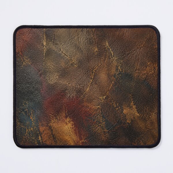 Item preview, Aged Distressed Brown Leather Texture Seamless Pattern designed and sold by Ingorgia Studio.
