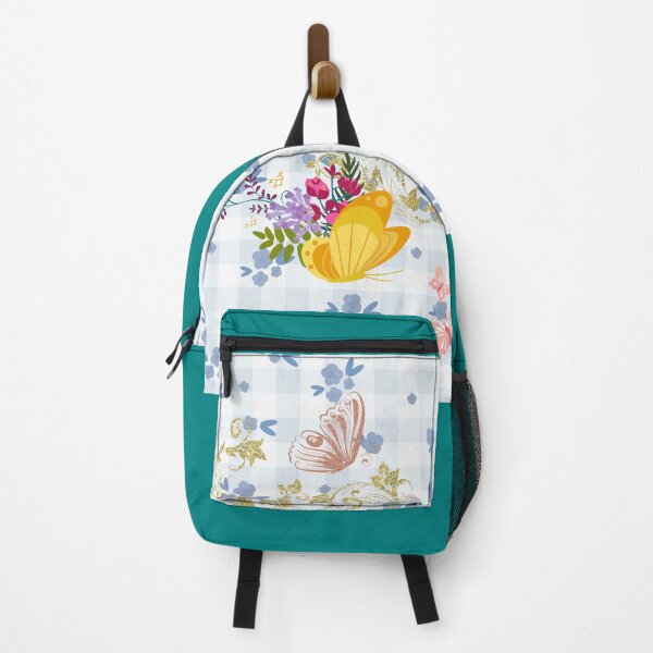 Item preview,     Whimsical Butterfly Harmony in Blue and Gold designed and sold by TimelessTalks9.