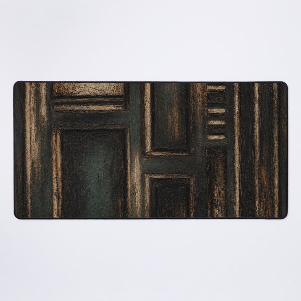 Item preview, Burnt Wood Geometric Abstract Composition - Wood Series designed and sold by Ingorgia Studio.