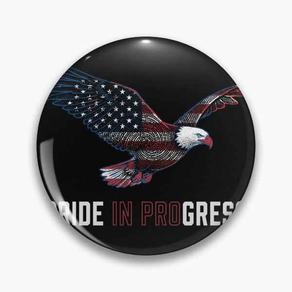 Item preview, Pride In Progress American Eagle Patriotic Labor Day designed and sold by TeNovaStudio.