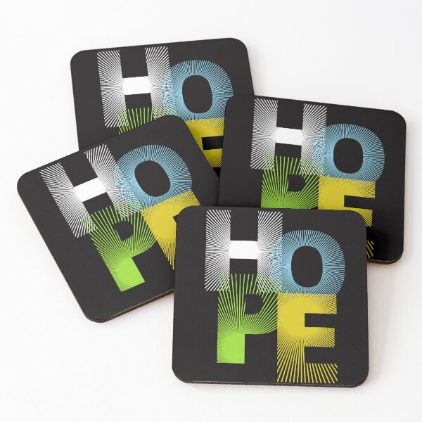 Item preview, Hope Typography Inspirational Minimalist Modern Design.Bold Modern Hope Typography Art designed and sold by laughterforall.