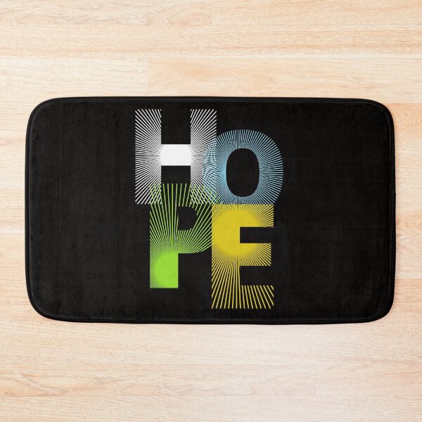 Item preview, Hope Typography Inspirational Minimalist Modern Design.Bold Modern Hope Typography Art designed and sold by laughterforall.
