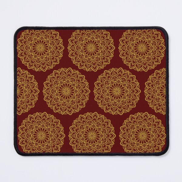 Item preview, Elegant Gold Bohemian Mandala Pattern designed and sold by Moodprint5.