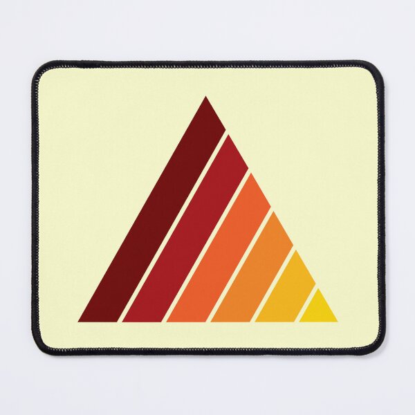 Item preview, Triangle Retro Colors designed and sold by Jeallan Designs.