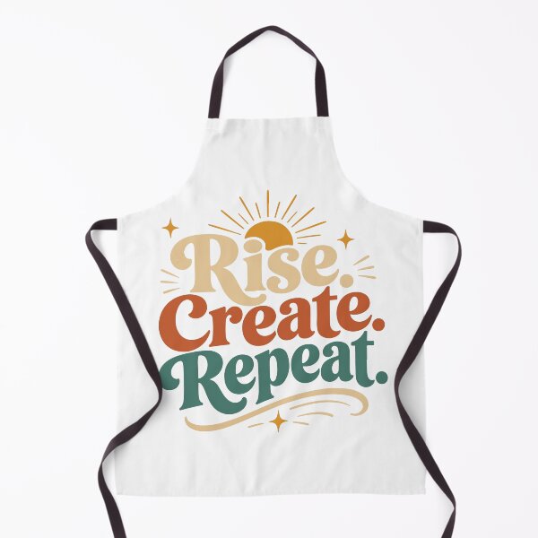 Item preview, Rise, Create, Repeat | Motivational Typography Design designed and sold by Amsafjol.