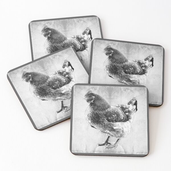 Item preview, Domestic Hen Walking in Profile designed and sold by Ghoul Enterprises.