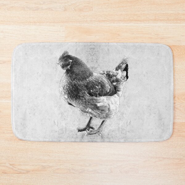 Item preview, Domestic Hen Walking in Profile designed and sold by Ghoul Enterprises.