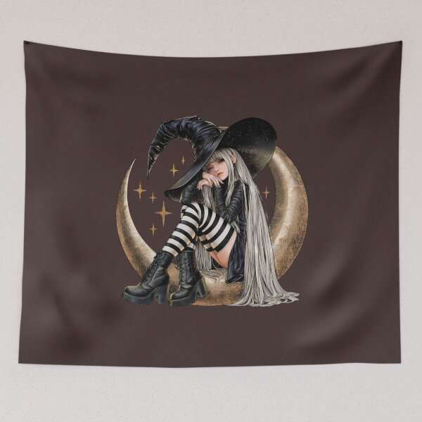 Item preview, Halloween Witch Gothic Girl PNG designed and sold by MythicMood.