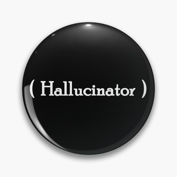 Item preview, Iconic Label - "Hallucinator" White Lettering designed and sold by cousinbessie.