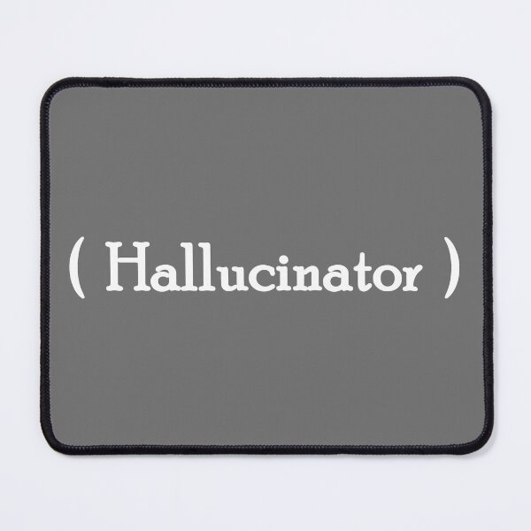 Item preview, Iconic Label - "Hallucinator" White Lettering designed and sold by cousinbessie.