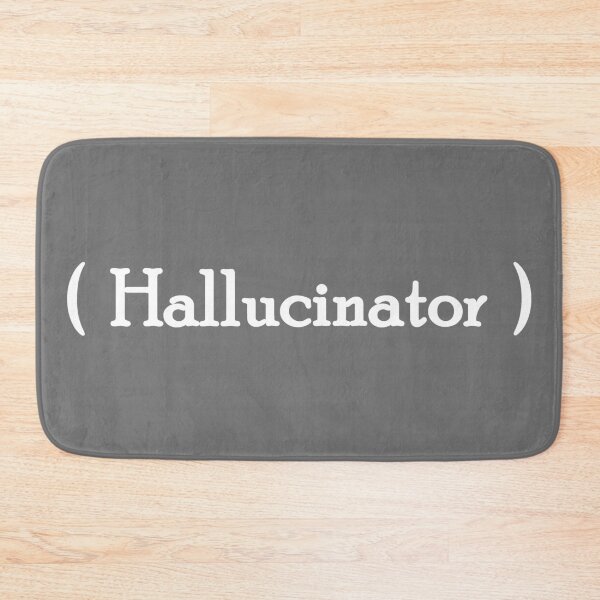 Item preview, Iconic Label - "Hallucinator" White Lettering designed and sold by cousinbessie.
