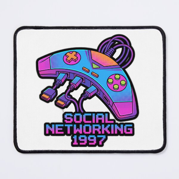 Item preview, Social Networking 1997 Multi-tap Retro Gaming designed and sold by ryanguas.