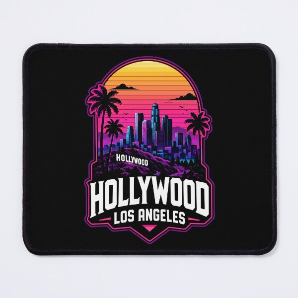 Item preview, Hollywood Los Angeles Vaporwave California designed and sold by TomFrontierArt.