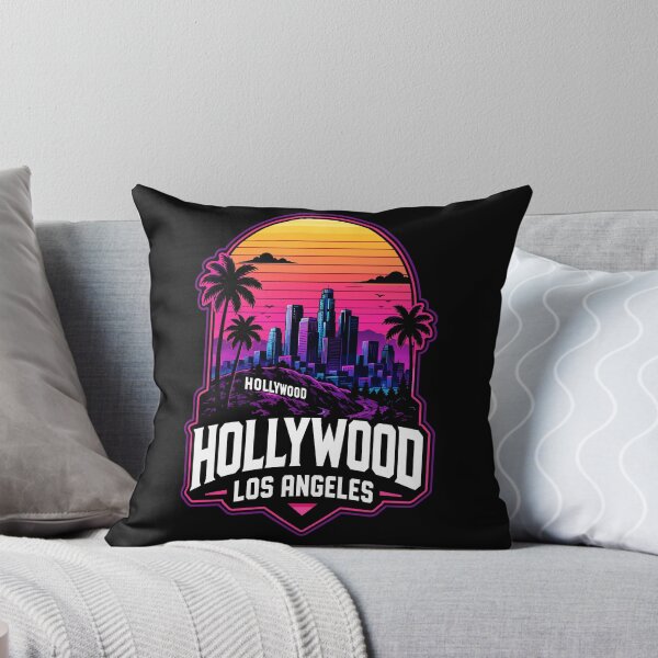 Item preview, Hollywood Los Angeles Vaporwave California designed and sold by TomFrontierArt.