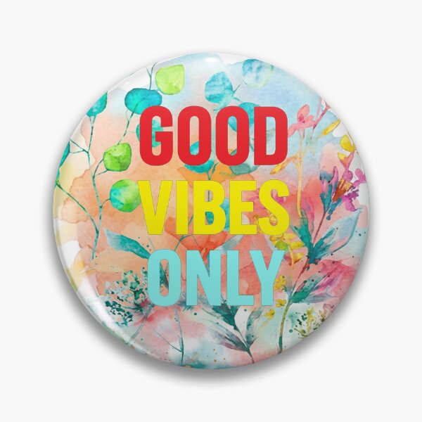 Item preview, Good Vibes Only - Vibrant Colors designed and sold by Simplybe1.