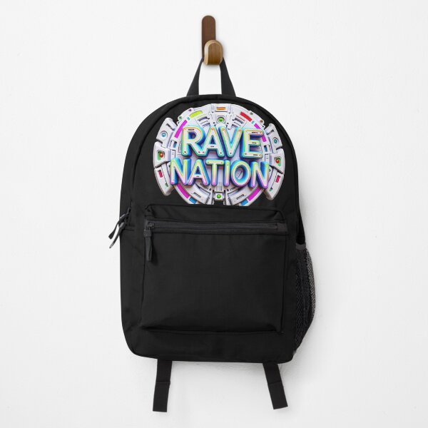Item preview, Rave Nation Neon 3D Robot Typography designed and sold by PuzzleBoxDesign.