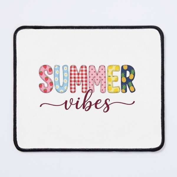 Item preview, Summer Vibes Cute Quilted Patchwork Typography Retro designed and sold by raedattia.
