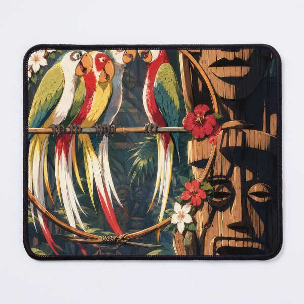 Item preview, Vintage-inspired tribute to Walt Disney's Enchanted Tiki Room designed and sold by Shirts With Pride.