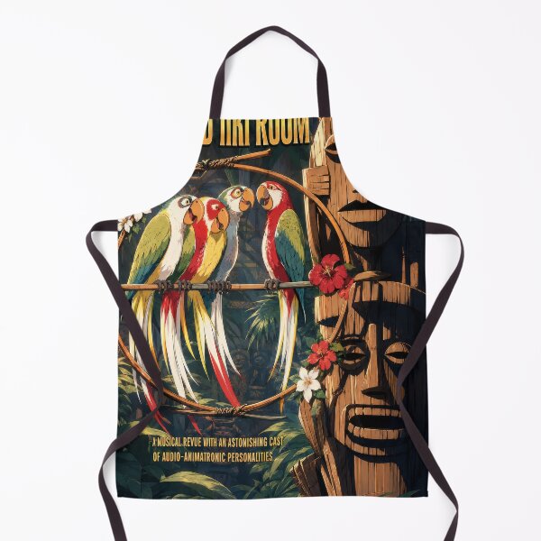 Item preview, Vintage-inspired tribute to Walt Disney's Enchanted Tiki Room designed and sold by Shirts With Pride.