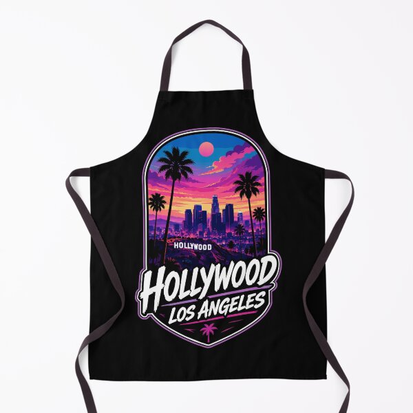 Item preview, Hollywood Los Angeles California Vaporwave Travel designed and sold by TomFrontierArt.