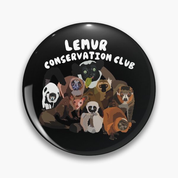 Item preview, Lemur Conservation Madagascar Wildlife Endangered Species Nature Animal Design designed and sold by PrettylittlepastelUk.