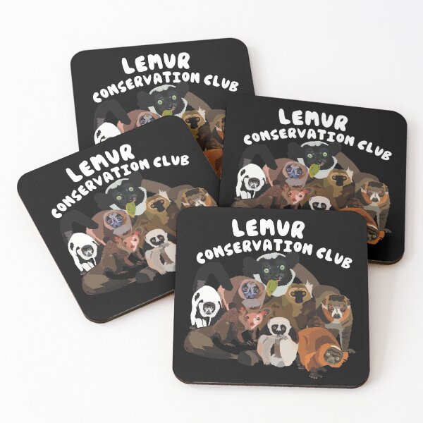 Item preview, Lemur Conservation Madagascar Wildlife Endangered Species Nature Animal Design designed and sold by PrettylittlepastelUk.