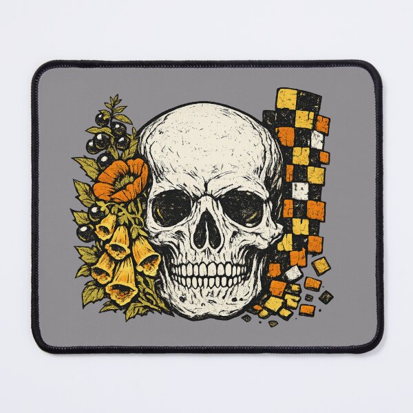 Item preview, Vintage Poison Garden Skull Shirt for Gothic Botanical Fans designed and sold by POD DYNASTY | Original Print On Demand T-Shirt Graphics.