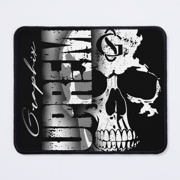 Item preview, Grunge Skull Distressed Typography Urban Streetwear Design designed and sold by DarkOriginArts.