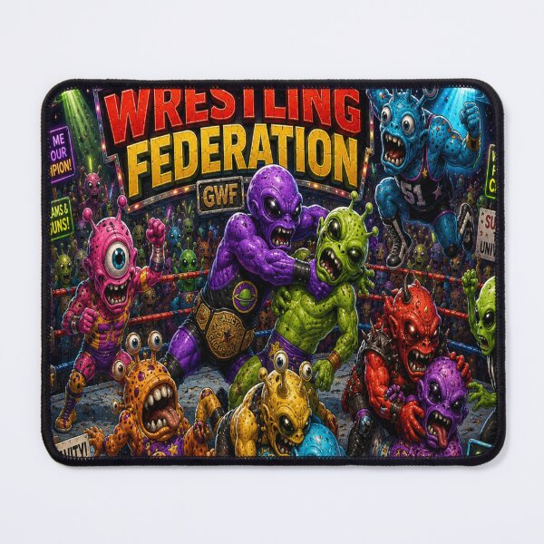 Item preview, Alien Galactic Wrestling Federation designed and sold by DazzleKitty.